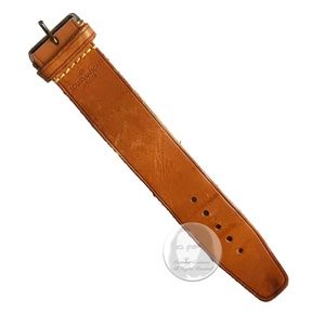 Vintage Louis Vuitton Vachetta Leather Luggage Strap Holder Malletier Accessory
